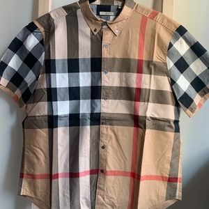 Burberry Men's Classic Short Sleeve Shirt
